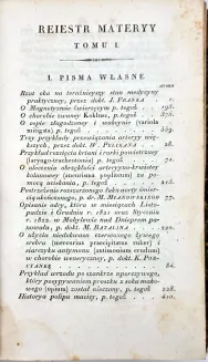 [PIERWSZE POLSKIE CZASOPISMO MEDYCZNE O CHARAKTERZE NAUKOWYM] DZIENNIK MEDYCYNY, CHIRURGII I FARMACYI Wilno 1822, tablice - 6