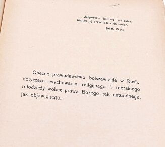 NIEMANCEWICZ - BOLSZEWIZM A WYCHOWANIE - 3