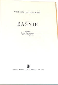 GRIMM- BAŚNIE wyd. 1964 - 2