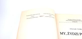 TUWIM- MY, ŻYDZI POLSCY... wyd. 1984, egzemplarz Stanisława Kani. - 6