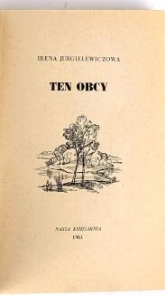 JURGIELEWICZOWA - TEN OBCY 1961 Klub siedmiu przygód - 3