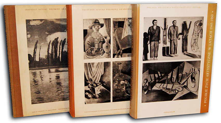 WOJCIECHOWSKI- POLSKIE ŻYCIE ARTYSTYCZNE W LATACH 1890-1960 t.1-3