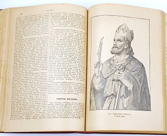 OJCA PROKOPA ŻYWOTY ŚWIĘTYCH PAŃSKICH wyd. 1901 oprawa wydawnicza - 6