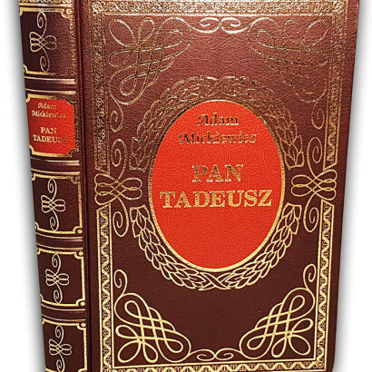 MICKIEWICZ- PAN TADEUSZ złota oprawa