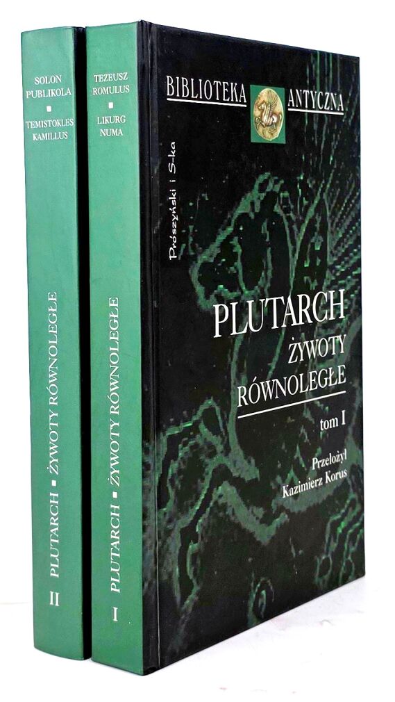 PLUTARCH - ŻYWOTY RÓWNOLEGŁE t. I-II [komplet]
