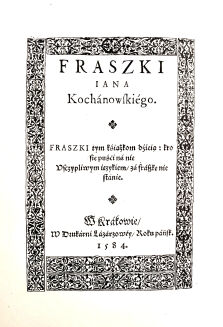KOCHANOWSKI - DZIEŁA WSZYSTKIE t. I-IV [komplet w 4wol.]. Wydanie pomnikowe - 7