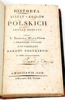 WAGA- HISTORYA XIĄŻĄT Y KROLOW POLSKICH 1818 PÓŁSKÓREK - 3
