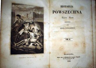 CANTU- HISTORYA POWSZECHNA wyd. 1856r. TOM IX. PÓŁSKÓREK - 2