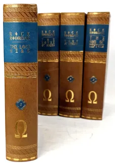 Rick Riordan - Percy Jackson & Heroes Of Olympus 5 Books, Leather Rebound - 8