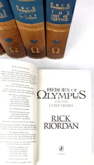 Rick Riordan - Percy Jackson & Heroes Of Olympus 5 Books, Leather Rebound - 13