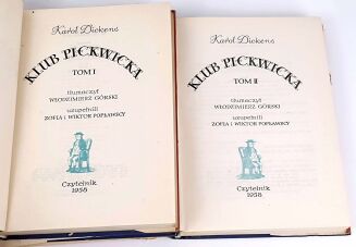 DICKENS - KLUB PICKWICKA tom 1-2 [komplet] - 3
