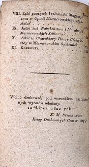  BAUDOUIN - TŁOMACZENIE TAJEMNIC NOWEY WIARY 1822 mesmeryzm masoneria - 7