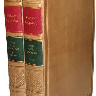 KONOPCZYŃSKI- DZIEJE POLSKI NOWOŻYTNEJ t.1-2 (komplet) wyd.1936