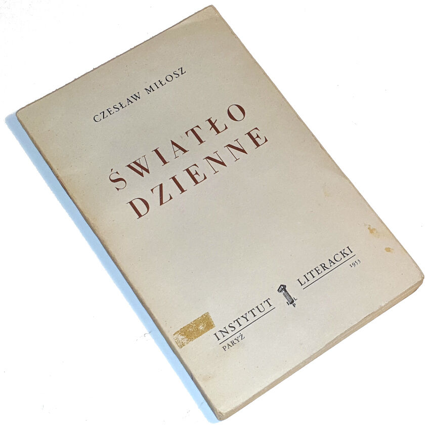 MILOSZ - DAYLIGHT ed. 1IL Paris 1953