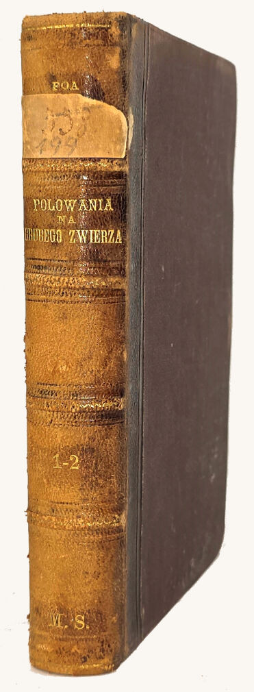 FOA- POLOWANIE NA GRUBEGO ZWIERZA W AFRYCE t. 1-2 [komplet w 1 wol.], półskórek