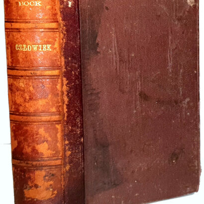 ROSENTHAL - CZŁOWIEK W STANIE ZDROWIA I CHOROBY DR. BOCKA wyd. 1873  ryciny