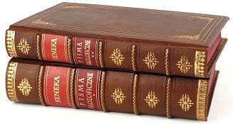 SENEKA Pisma filozoficzne Tom I - II skóra - 2