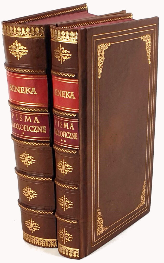 SENEKA Pisma filozoficzne Tom I - II skóra