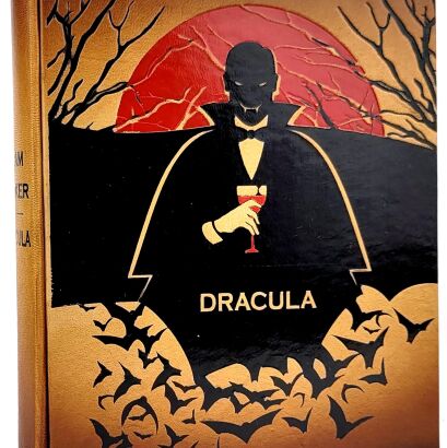 Barm Stoker - Dracula premium leather binding