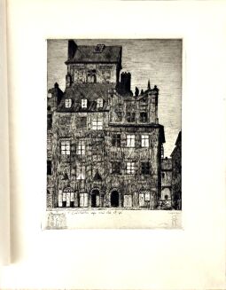 CIEŚLEWSKI, OPPMAN - PIEŚŃ O RYNKU I ZAUŁKACH. Nowy cykl o Starem Mieście. Osiemnaście akwafort Tadeusza Cieślewskiego syna.Warszawa 1931 - 11