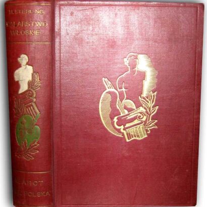 STERLING- MALARSTWO WŁOSKIE. OPRAWA WYDAWNICZA