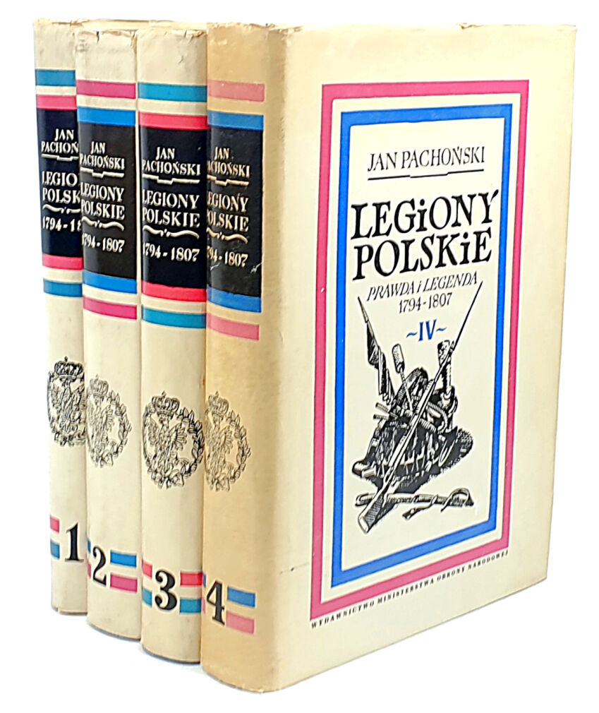 PACHOŃSKI- LEGIONY POLSKIE t.1-4 (komplet)