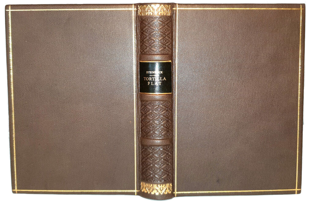 STEINBECK - TORTILLA FLAT 1st edition leather