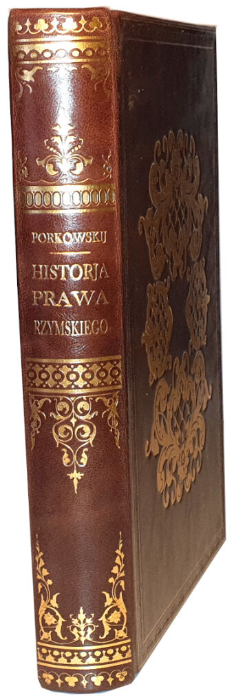 POKROWSKIJ- HISTORJA PRAWA RZYMSKIEGO T.1-2 [komplet współoprawny] wyd. 1927