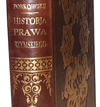 POKROWSKIJ- HISTORJA PRAWA RZYMSKIEGO T.1-2 [komplet współoprawny] wyd. 1927