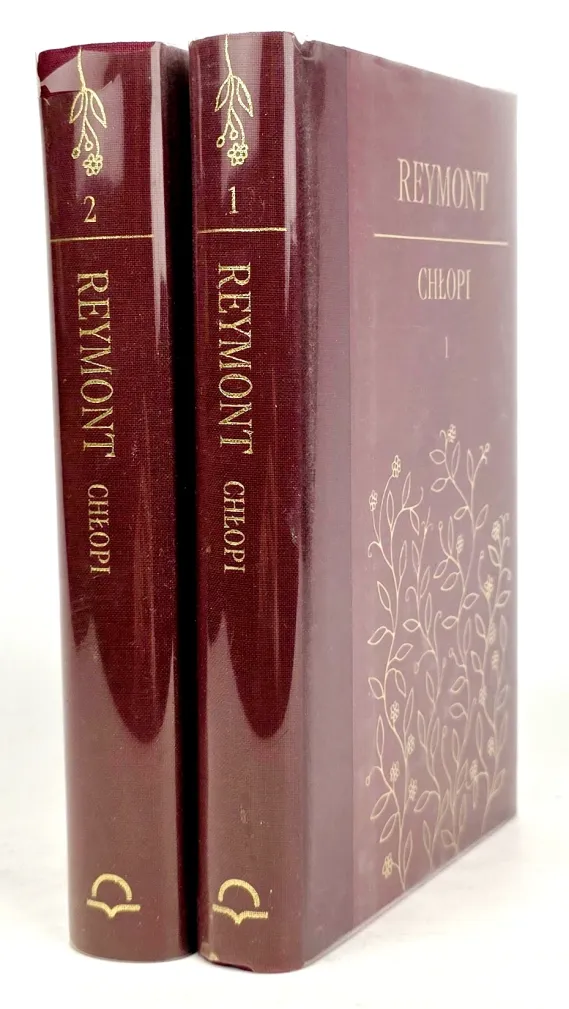REYMONT - CHŁOPI 1-2 [komplet w 2 wol.] złota oprawa