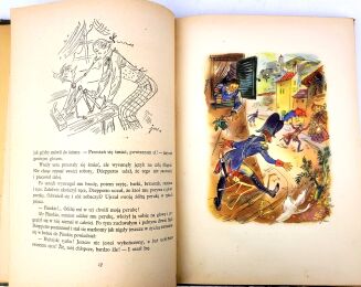 COLLODI- PINOKIO Przygody drewnianej kukiełki wyd.1 1954 ilustracje Szancer - 7