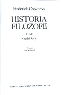 COPLESTON - HISTORIA FILOZOFII 1-9 [komplet] - 3