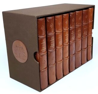 SAPKOWSKI - THE WITCHER complete series leather binging - 2