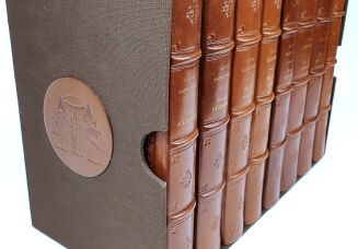 SAPKOWSKI - THE WITCHER complete series leather binging - 3