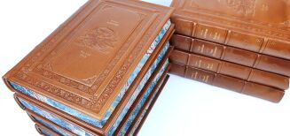 SAPKOWSKI - THE WITCHER complete series leather binging - 9