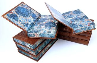 SAPKOWSKI - THE WITCHER complete series leather binging - 11