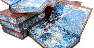 SAPKOWSKI - THE WITCHER complete series leather binging - 13