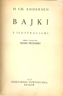 ANDERSEN- BAJKI wyd.1938r. ilustr. OPRAWA - 9