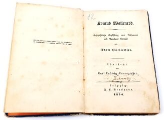 MICKIEWICZ- KONRAD WALLENROD [wyd.1 w j. niem.] Leipzig 1834 - 2