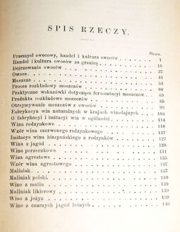 NIKLEWICZ- PRZEMYSŁ OWOCOWY Najkorzystniejsze i wszechstronne zużytkowanie owoców w przemyśle wielkim i małym, w handlu i gospodarstwie domowem wyd. 1894 - 7