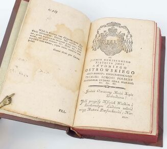 OSTROWSKI- PRAWO CYWILNE NARODU POLSKIEGO t.1-2 [koplet w 2 wol.] wyd. 1784 - 7
