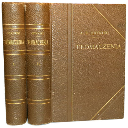 ODYNIEC - TŁÓMACZENIA tom I-II