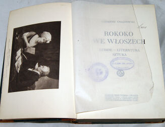 CHŁĘDOWSKI- ROKOKO WE WŁOSZECH wyd. 1915 - 3