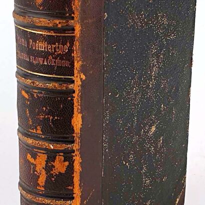 SŁOWACKI- PISMA POŚMIERTNE t.1-3 wyd. 1866 PIERWODRUKI