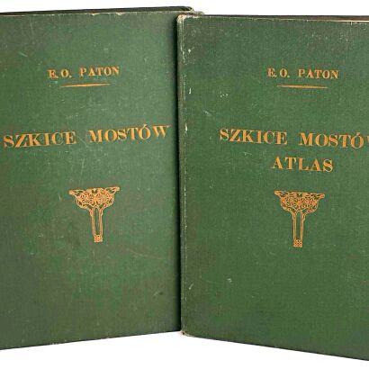 PATON- SZKICE MOSTÓW z atlasem 1928