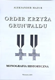 MAZUR - ORDER KRZYŻA GRUNWALDU - 2