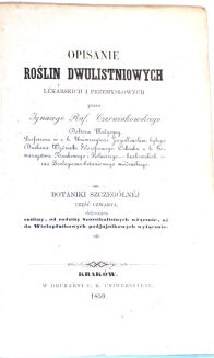 CZERWIAKOWSKI - BOTANIKA SZCZEGÓLNA Część 1 -5 - 3