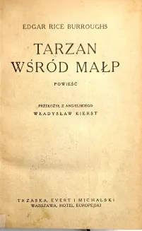 BURROUGHS -  TARZAN. Zestaw pierwszych polskich wydań, 9 tomów - 5