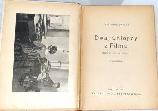 DROMLEWICZOWA- DWAJ CHŁOPCY Z FILMU wyd. 1933 - 2