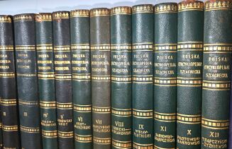 POLSKA ENCYKLOPEDIA SZLACHECKA t. I-XII oryginał skóra - 10